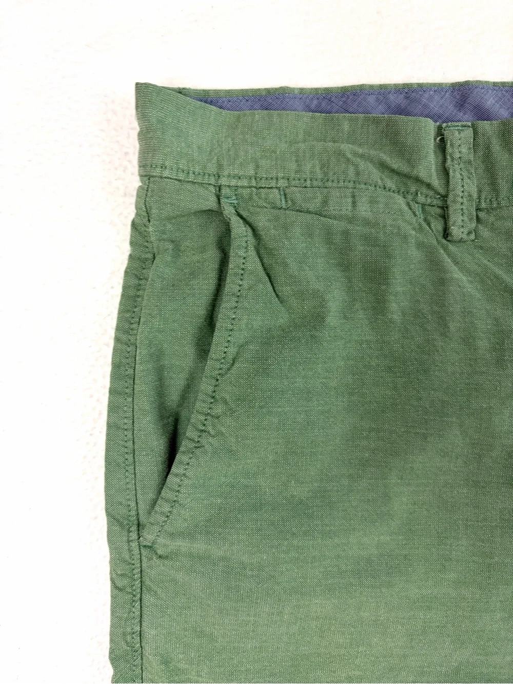 J.Crew Green Cotton Shorts Chino Casual Classic Preppy Summer (35)